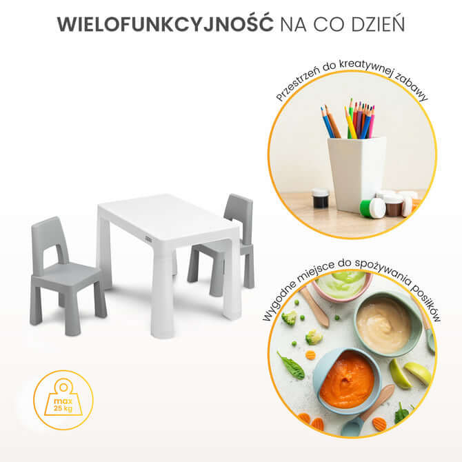 Детска Маса Monti Grey Caretero Toyz ПОД НАЕМ