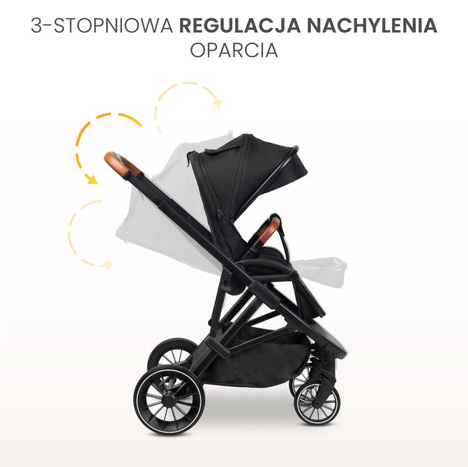 Количка Ratio Тъмно Сива Caretero