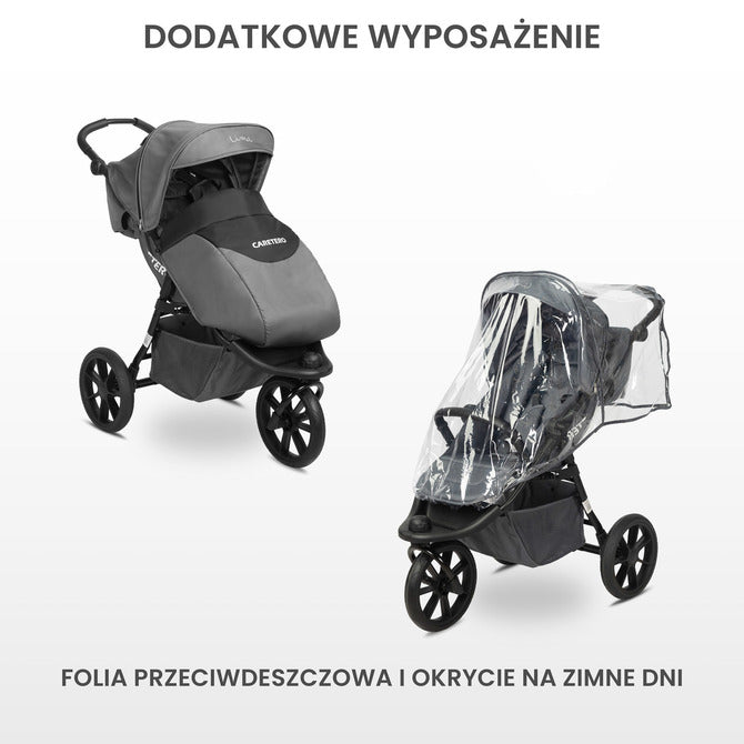 Детска Количка Lima Graphite Caretero