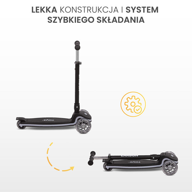 Тротинетка Carbon Светлосиня Caretero Toyz