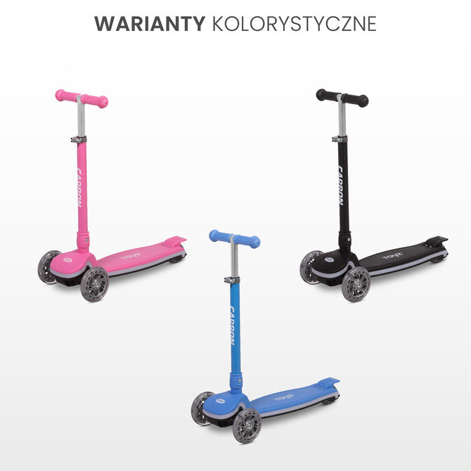 Тротинетка Carbon Светлосиня Caretero Toyz