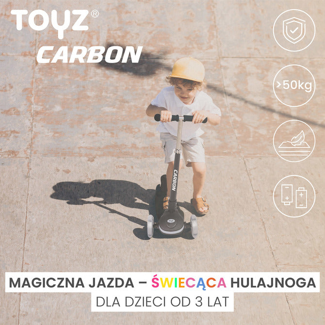 Тротинетка Carbon Розова Caretero Toyz