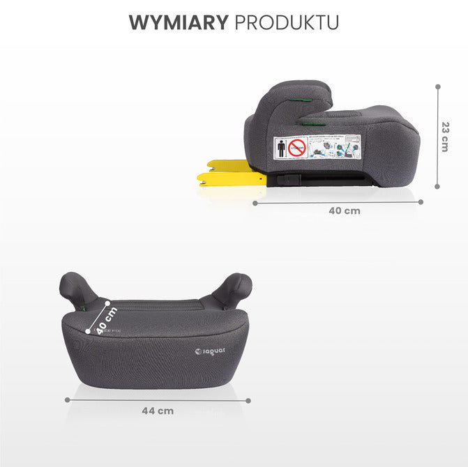 Столчe Jaguar I-Size Графит (125-150) Caretero