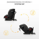 Scaun auto Securo i-Size IsoFix 0-36Kg Gri Caretero