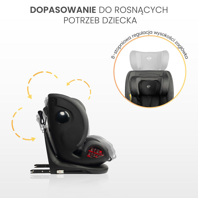 Столче За Кола Securo i-Size IsoFix 0-36Кг Dirty Pink Caretero