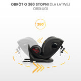 Столче За Кола Securo i-Size IsoFix 0-36кг Blue Caretero
