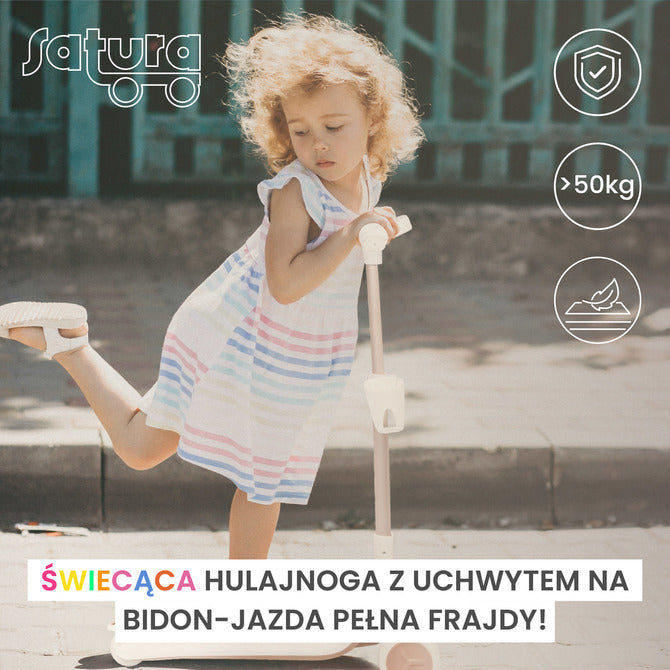Тротинетка Satura Черна Caretero Toyz