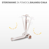 Тротинетка Satura Черна Caretero Toyz