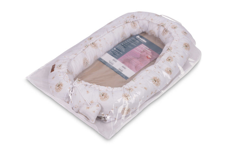 Бебешко Гнездо Муселин – Глухарче Бежово Sensillo