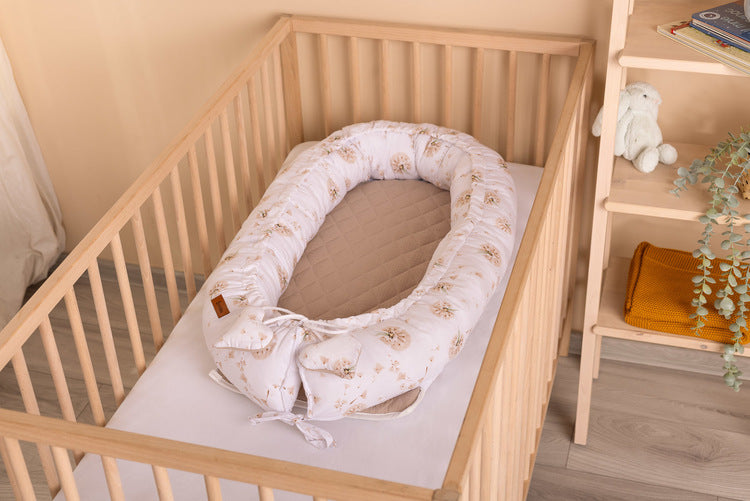 Бебешко Гнездо Муселин – Глухарче Бежово Sensillo