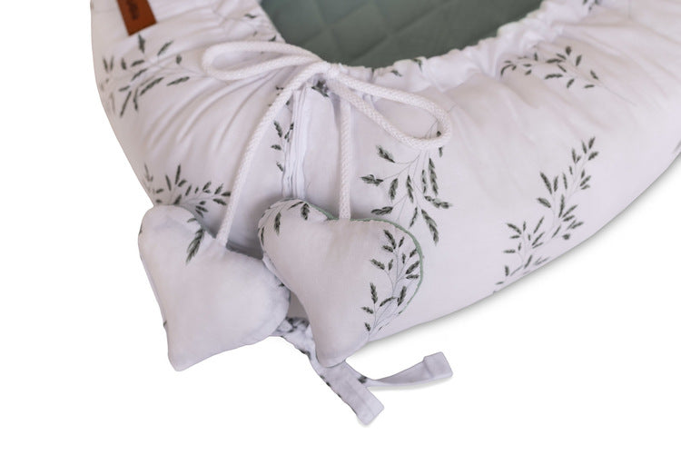 Бебешко Гнездо Муселин – Клонки Зелено Sensillo