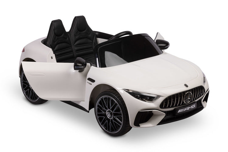 Детска Електрическа Кола Mercedes Sl63 Бяло Caretero Toyz