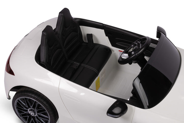 Детска Електрическа Кола Mercedes Sl63 Бяло Caretero Toyz