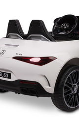 Детска Електрическа Кола Mercedes Sl63 Бяло Caretero Toyz