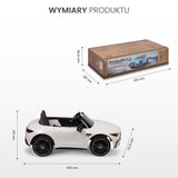 Детска Електрическа Кола Mercedes Sl63 Бяло Caretero Toyz