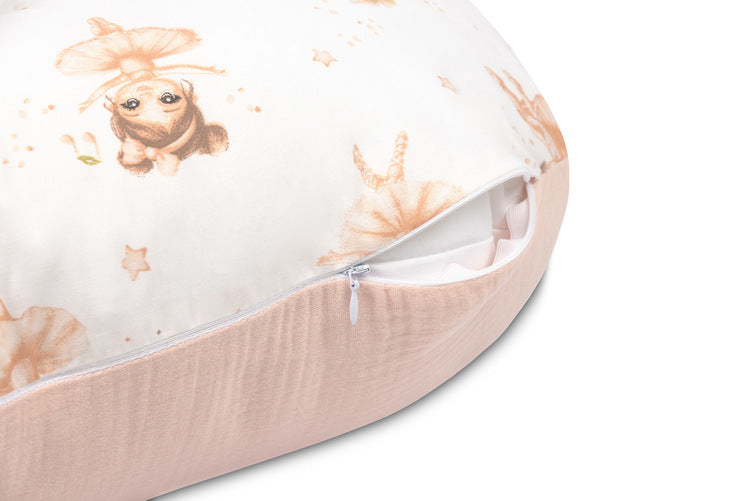 Мюслин Възглавница За Кърмене Балерини Розово