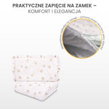 Sensillo 2 részes ágyneműhuzat garnitúra, zöld ágacskák, 100x135 cm