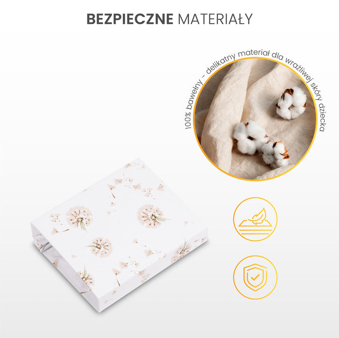 Печатан Чаршаф Балерини Розово 60x120см