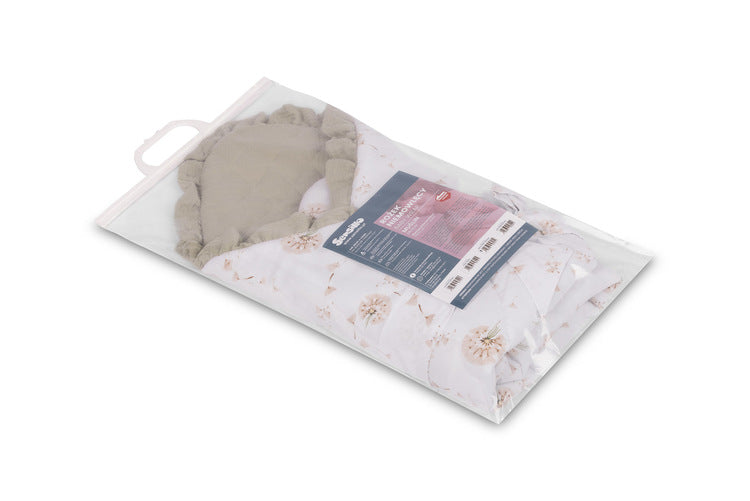 Пелена за изписване Муселин Бежови Глухарчета 75X75 Sensillo