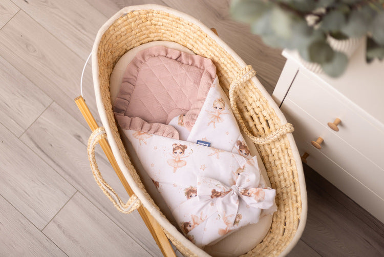 Бебешко Гнездо Конусна Обвивка Балерини Розово 75x75