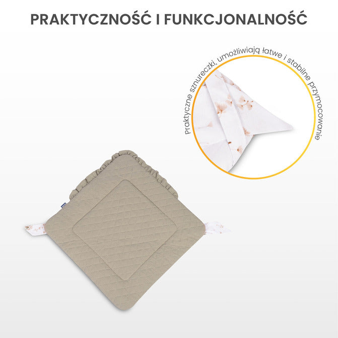 Бебешко Гнездо Конусна Обвивка Балерини Розово 75x75