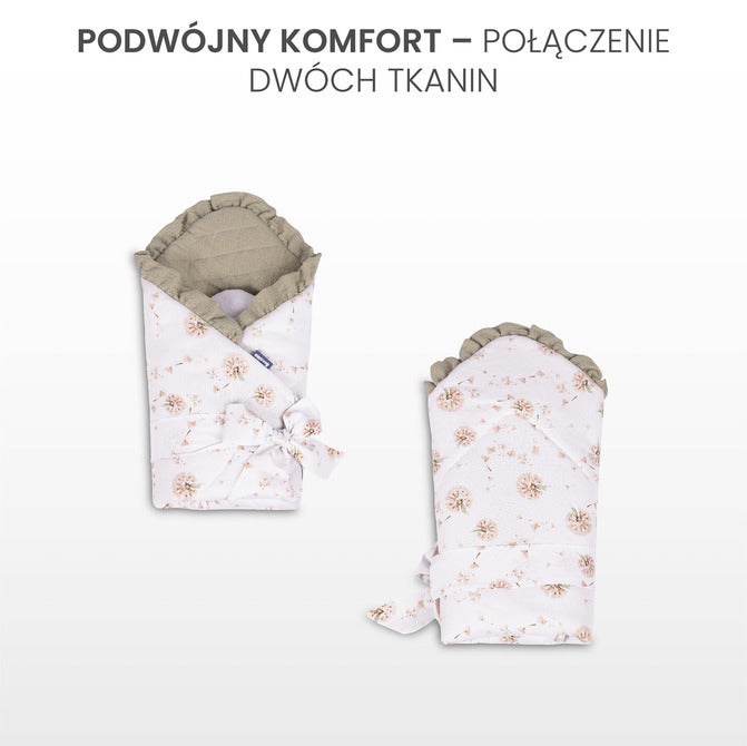 Бебешко Гнездо Конусна Обвивка Балерини Розово 75x75