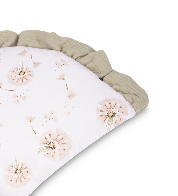 Муслинов Комплект За Детска Количка Бежови Глухарчета Sensillo