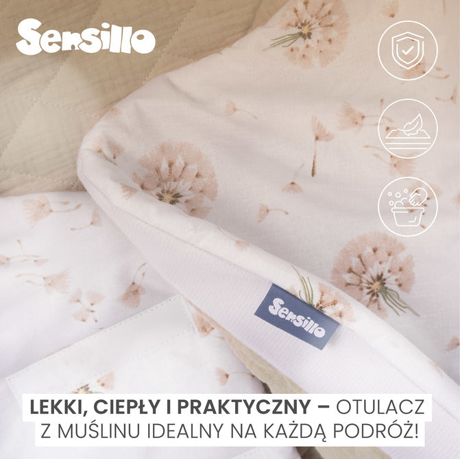 Мюслин Одеяло За Повиване За Кошница Мече Сиво