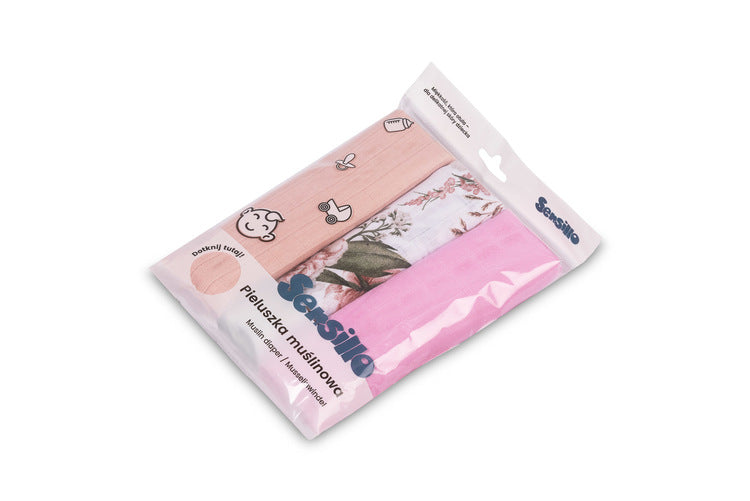 Муслинови Пелени 3 Броя 60X80 Eg-0001 Sensillo