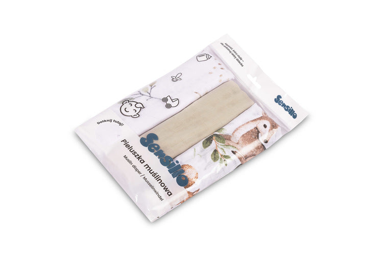 Муслинови Пелени 3 Броя 60X80 Eg-0004 Sensillo