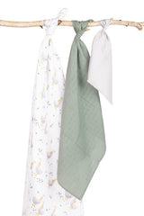 Муслинови Пелени Комплект от три размера Гъски Eg-0100 Sensillo