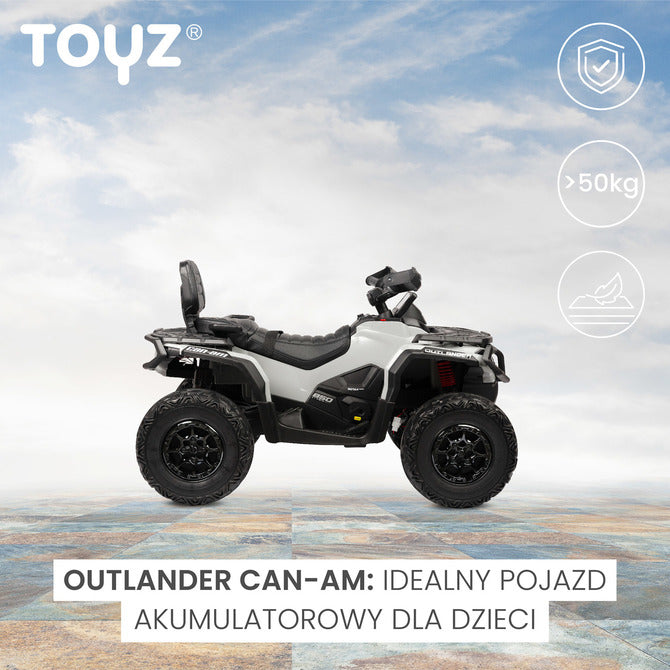 Детска Електрическа Кола Outlander Светлорозов Caretero Toyz