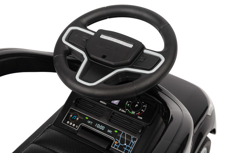 Количка за яздене с родителски контрол Land Rover Черен Caretero Toyz