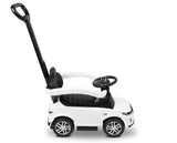 Количка за яздене с родителски контрол Land Rover Бял Caretero Toyz