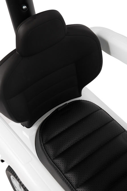 Количка за яздене с родителски контрол Land Rover Бял Caretero Toyz