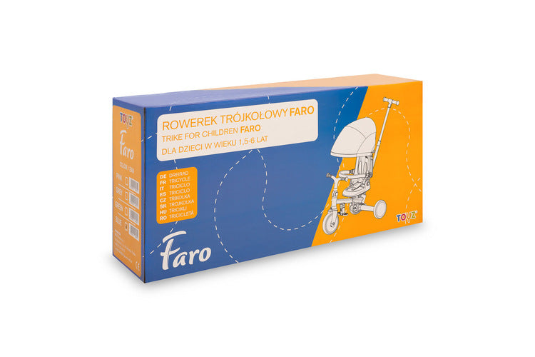 Tricicletă și bicicletă de echilibru 2 în 1 Faro Albastră Caretero Toyz