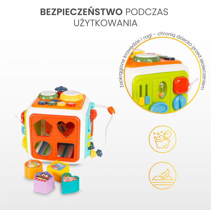 Сензорен куб и Сортер Caretero Toyz