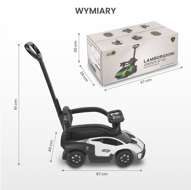 Кола Lambоrghini Essenza Ride-Оn Зелен Caretero Toyz