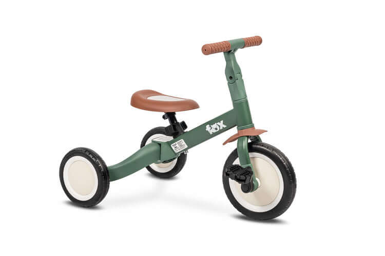 Caretero Toyz Fox 4 az 1-ben többfunkciós kerékpár zöld