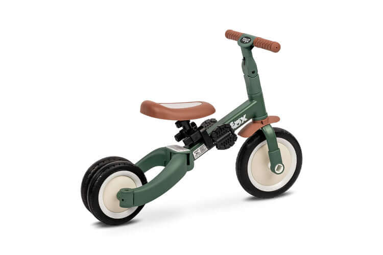 Caretero Toyz Fox 4 az 1-ben többfunkciós kerékpár zöld