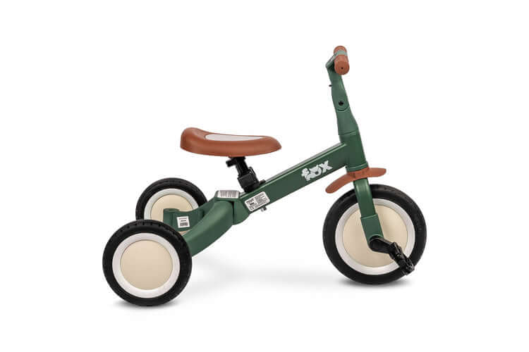 Caretero Toyz Fox 4 az 1-ben többfunkciós kerékpár zöld