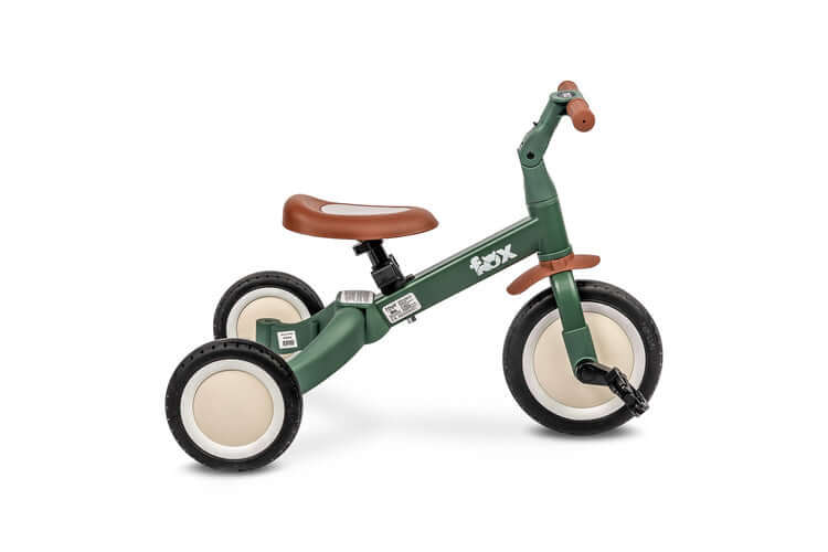 Caretero Toyz Fox 4 az 1-ben többfunkciós kerékpár zöld