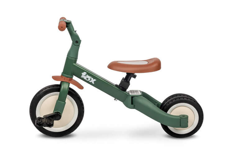 Caretero Toyz Fox 4 az 1-ben többfunkciós kerékpár zöld