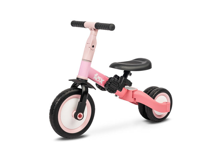 Fox 4IN1 Fox multifunkciós kerékpár rózsaszín Caretero Toyz