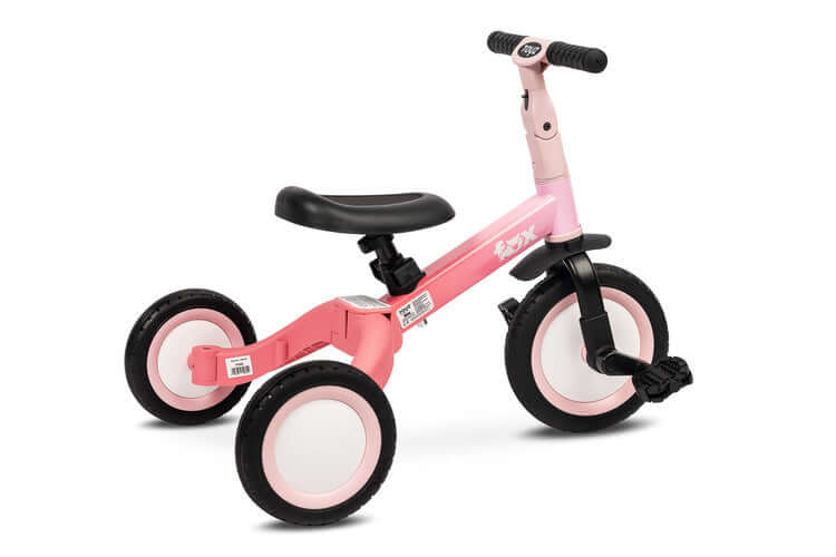 Fox 4IN1 Fox multifunkciós kerékpár rózsaszín Caretero Toyz