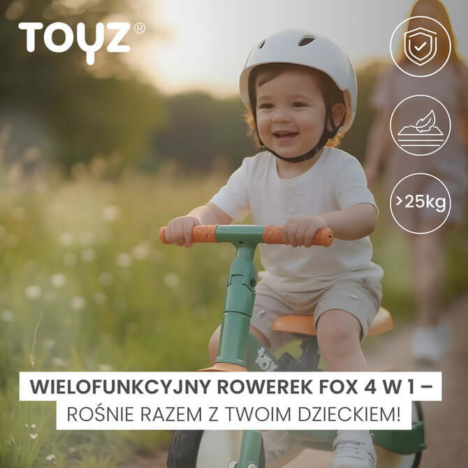 Többfunkciós Kerékpár Fox 4in1 Fox Narancs Caretero Toyz