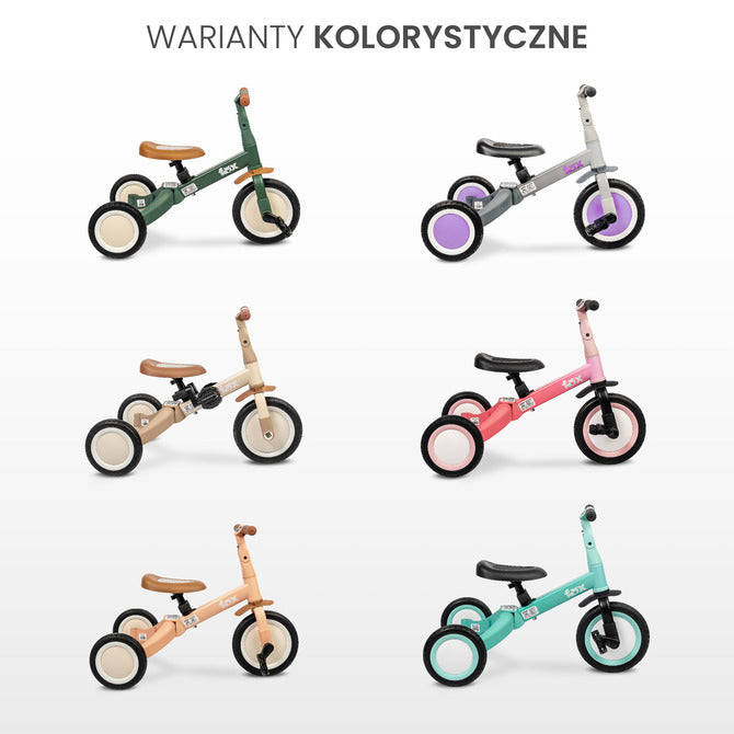 Многофункционален Велосипед Fox 4В1 Fox Зелено Caretero Toyz