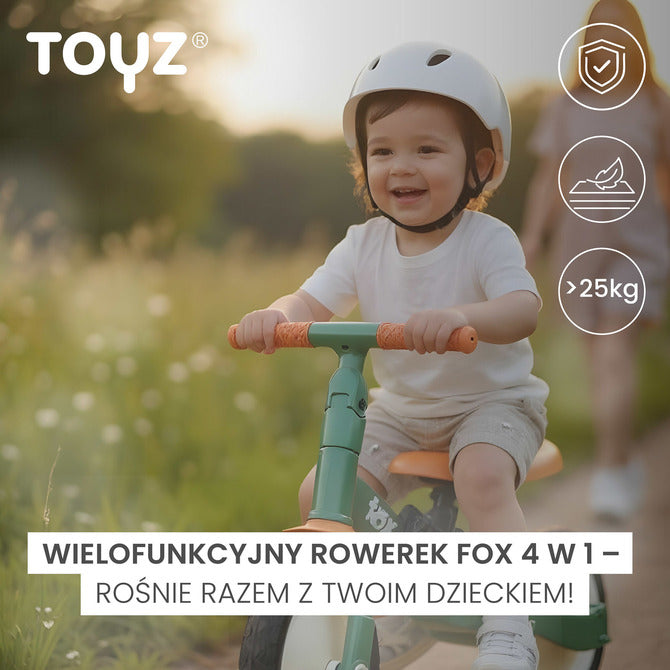 Многофункционален Велосипед Fox 4В1 Fox Тюркоазено Caretero Toyz