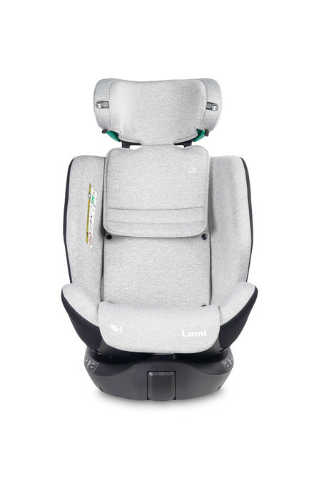 Lumi I-size Детско Столче За Кола Светлосиво (40-150) bebemama
