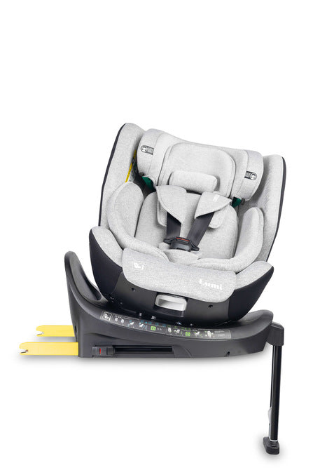 Lumi I-size Детско Столче За Кола Светлосиво (40-150) bebemama